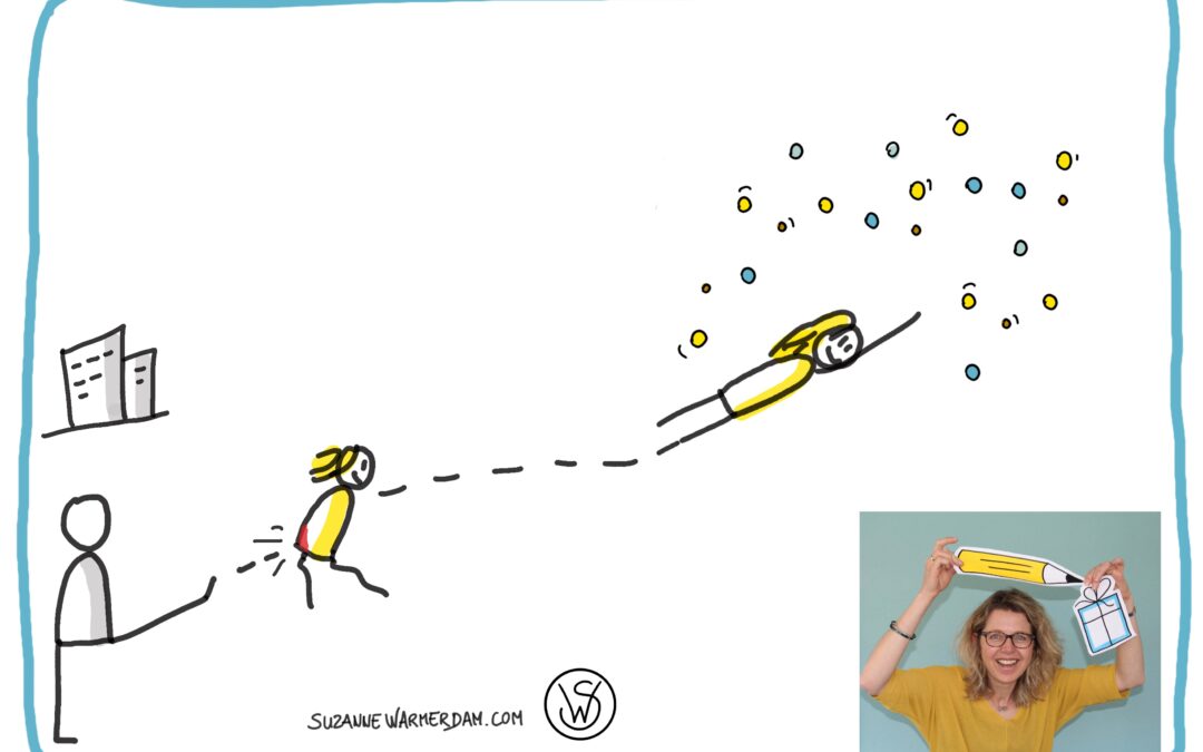 Een schop onder je kont: soms juist wat je nodig hebt