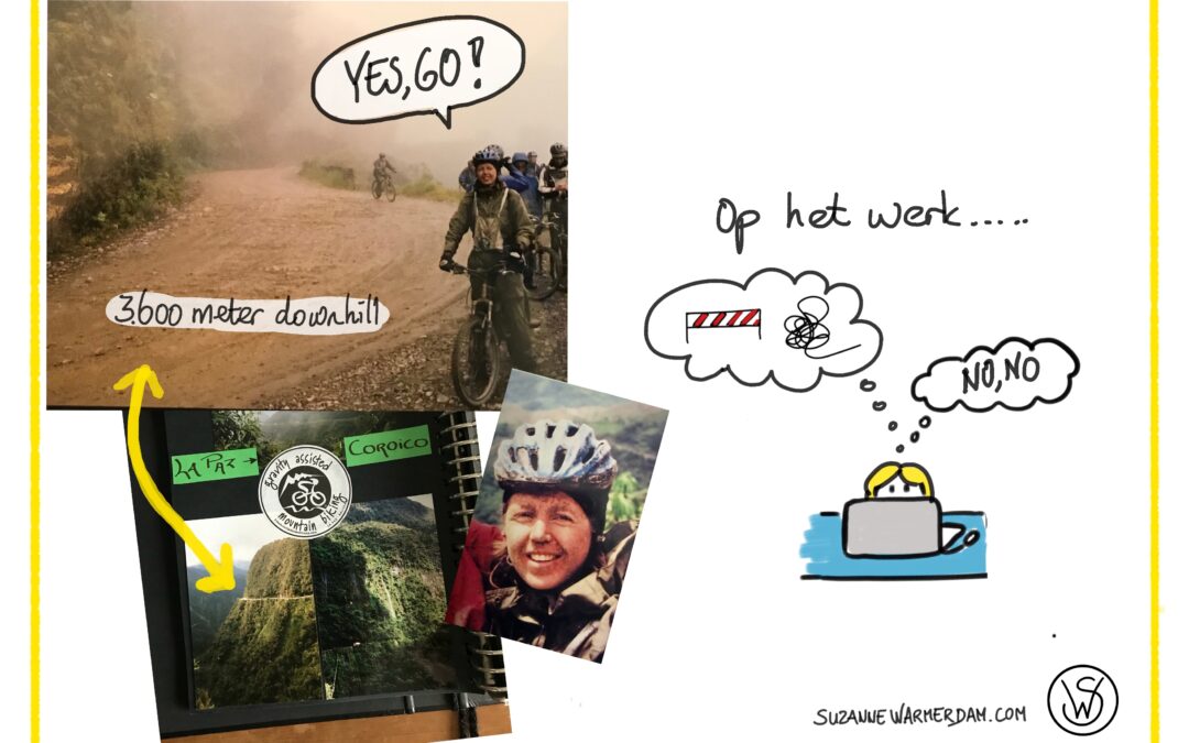 Waarom durfde ik dit wel?